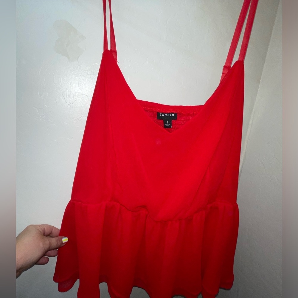 Torrid Peplum Tank